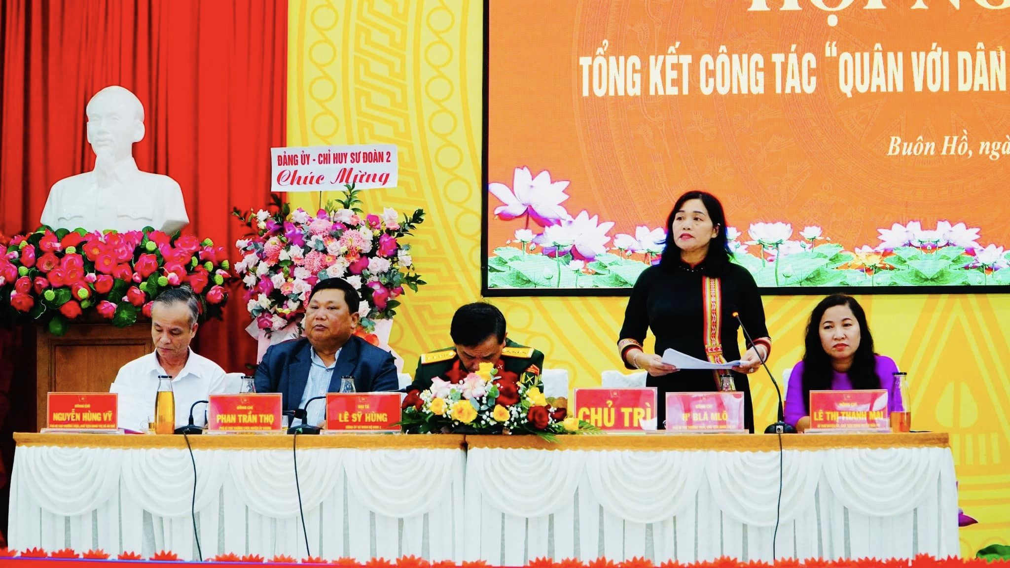 Hội nghị tổng kết công tác “Quân với dân một ý chí” năm 2024